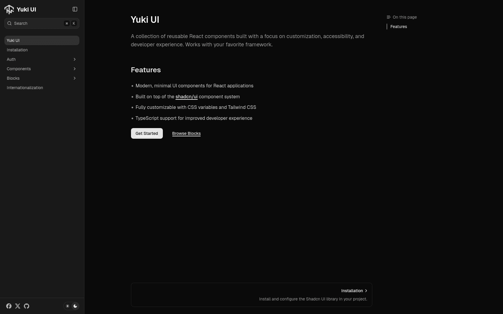 Yuki UI